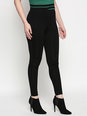 high rise solid jegging - 17709494 - Standard Image - 2