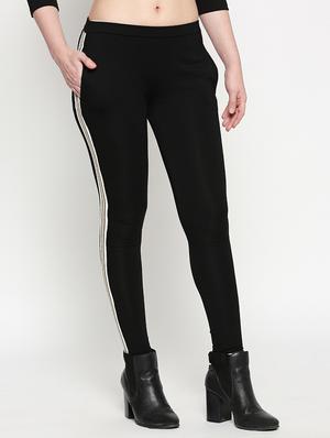 mid rise side taped jegging - 17709495 - Standard Image - 2