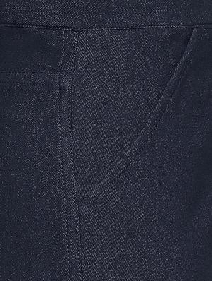 high rise denim skirt - 17709552 - Standard Image - 5