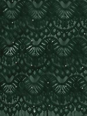 bottle green plain saree with blouse - 17709585 - Standard Image - 4