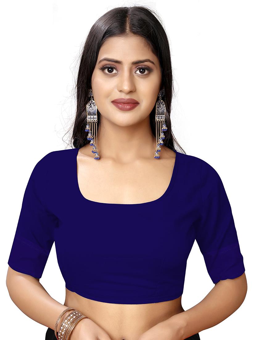 self design half & half saree with blouse - 17709598 - Zoom Image - 3