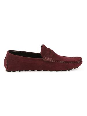 red slip on loafer - 17709613 - Standard Image - 3