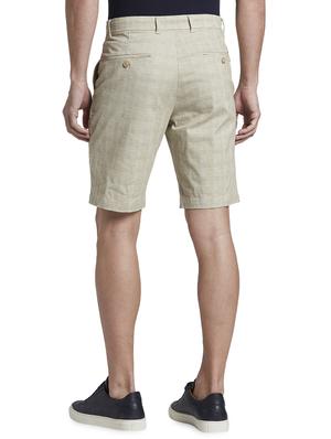 beige checkered bermuda shorts - 17709633 - Standard Image - 3