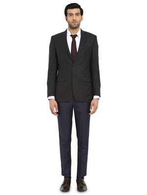 grey single breasted formal blazer - 17709648 - Standard Image - 4