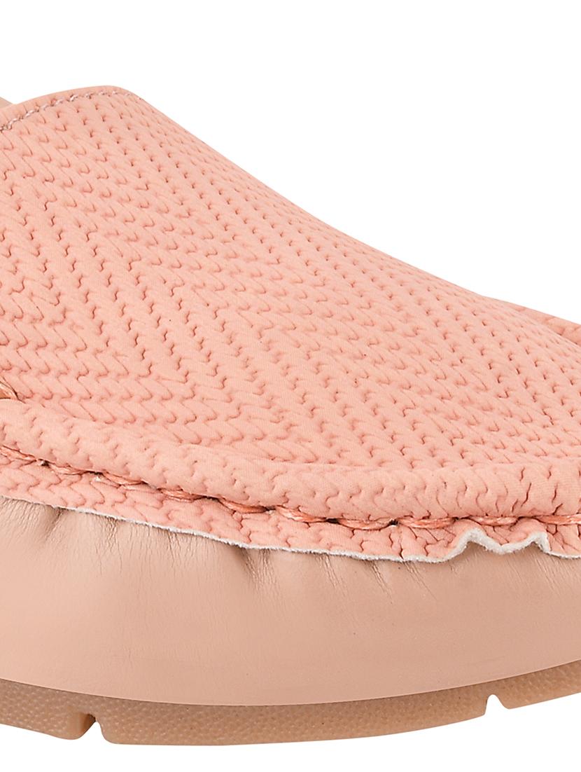 pink synthetic slip on loafers - 17710126 - Zoom Image - 5