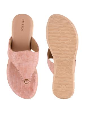 pink toe separator sandal - 17710333 - Standard Image - 4