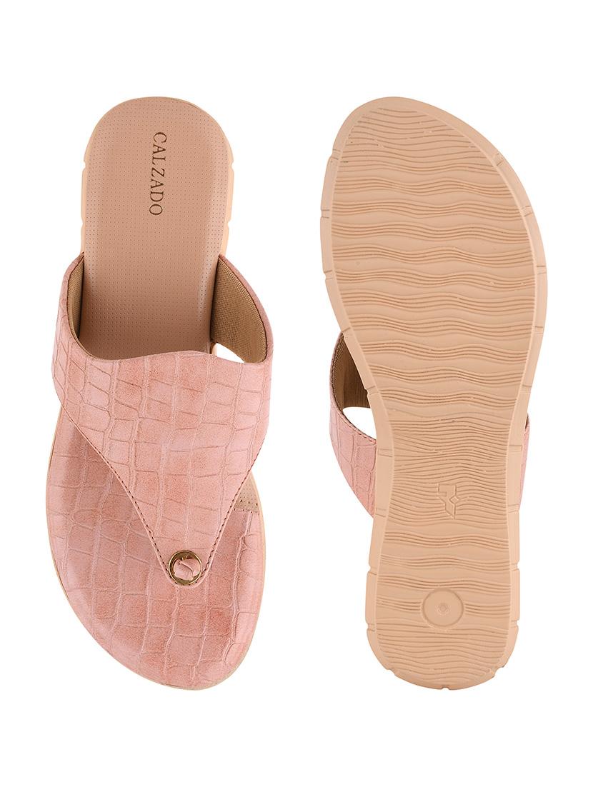 pink toe separator sandal - 17710333 - Zoom Image - 4