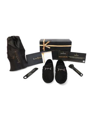 black slip on loafer - 17710542 - Standard Image - 4