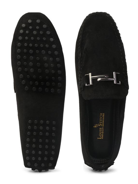 black slip on loafer - 17710542 - Zoom Image - 3