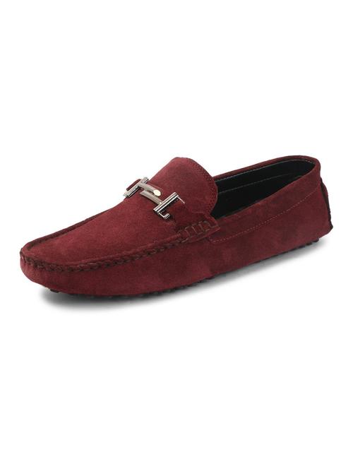 red slip on loafer - 17710543 - Very Small Image - 1