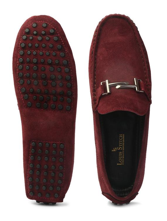 red slip on loafer - 17710543 - Zoom Image - 3