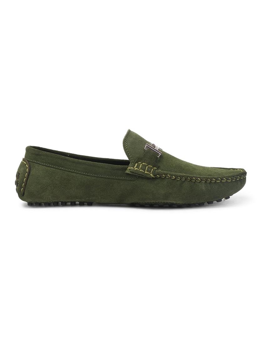 green slip on loafer - 17710544 - Zoom Image - 2