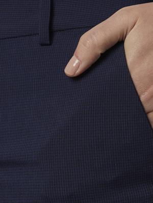 mid rise flat front trouser - 17710574 - Standard Image - 5