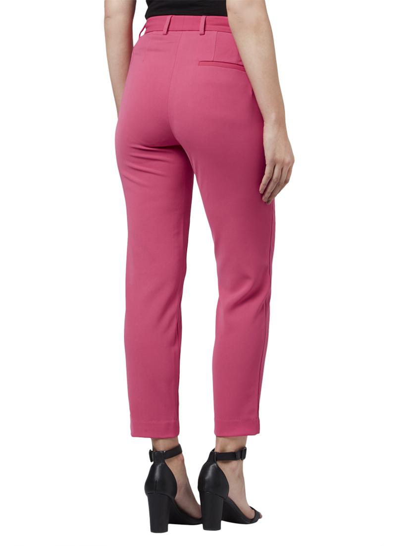 high rise flat front trouser - 17710575 - Zoom Image - 3