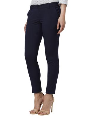 mid rise flat front trouser - 17710577 - Standard Image - 2