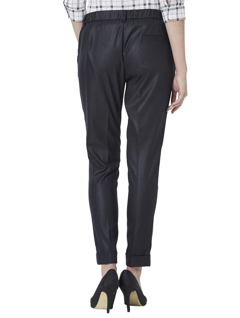 high rise flat front trouser - 17710595 - Zoom Image - 3