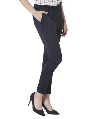 high rise flat front trouser - 17710598 - Standard Image - 2