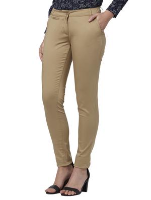 mid rise flat front trouser - 17710600 - Standard Image - 2