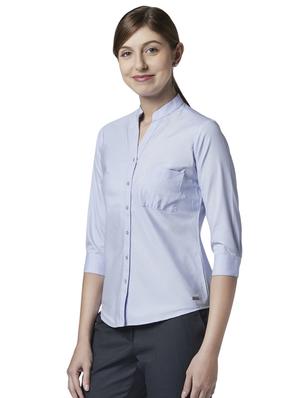 curved hem regular shirt - 17710640 - Standard Image - 2