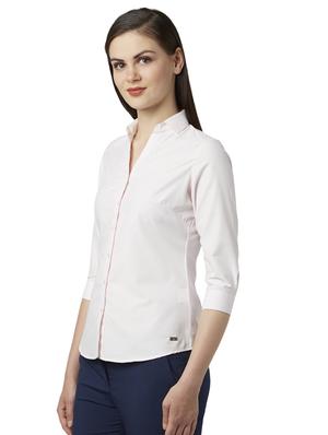 curved hem regular shirt - 17710643 - Standard Image - 2