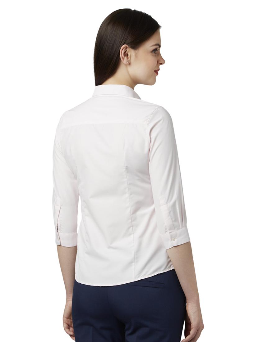 curved hem regular shirt - 17710643 - Zoom Image - 3