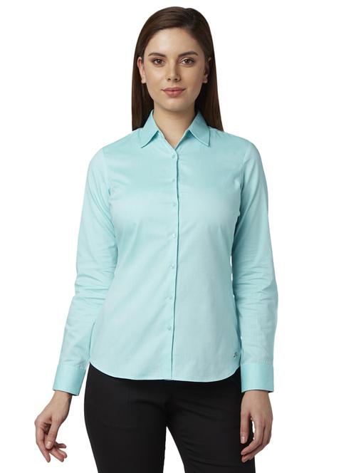 long sleeved solid shirt - 17710707 - Standard Image - 1
