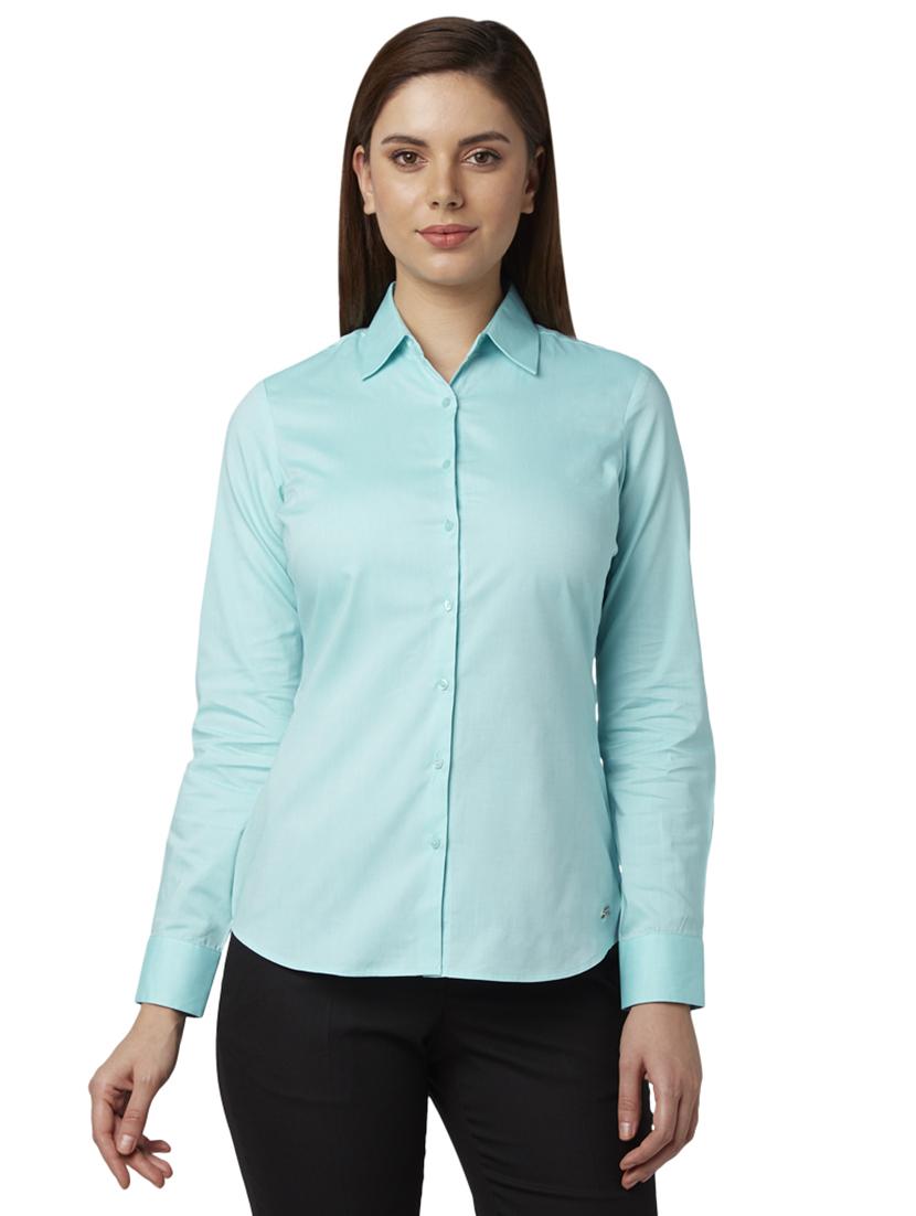 long sleeved solid shirt - 17710707 - Zoom Image - 1