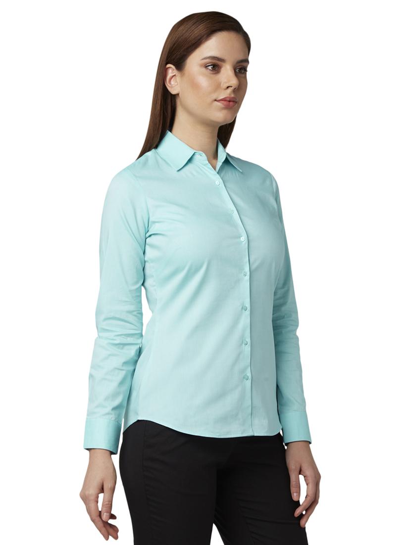 long sleeved solid shirt - 17710707 - Zoom Image - 3