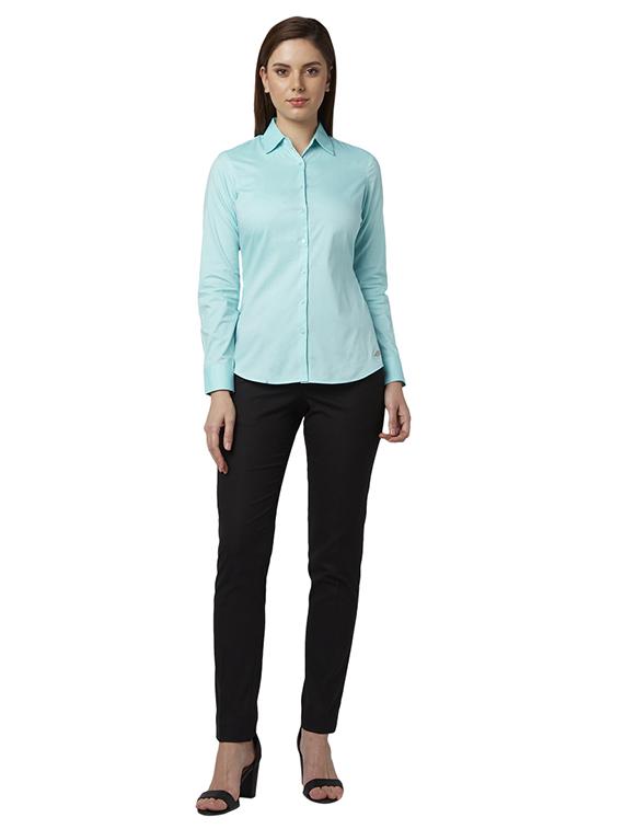 long sleeved solid shirt - 17710707 - Zoom Image - 5