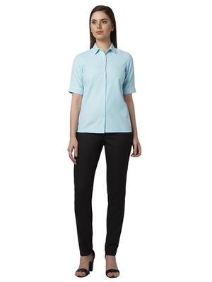 short sleeved solid top - 17710718 - Standard Image - 5