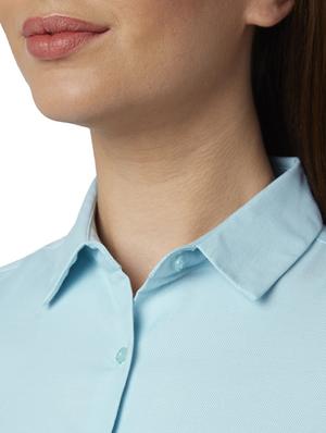 short sleeved solid top - 17710718 - Standard Image - 6