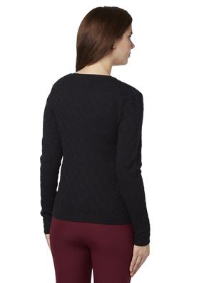 black acrylic regular pullover - 17710760 - Standard Image - 4