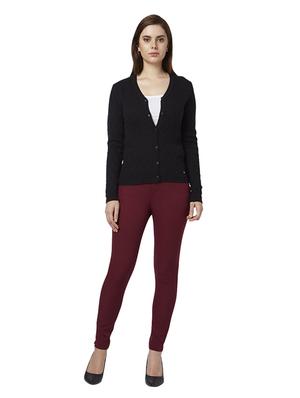 black acrylic regular pullover - 17710760 - Standard Image - 5