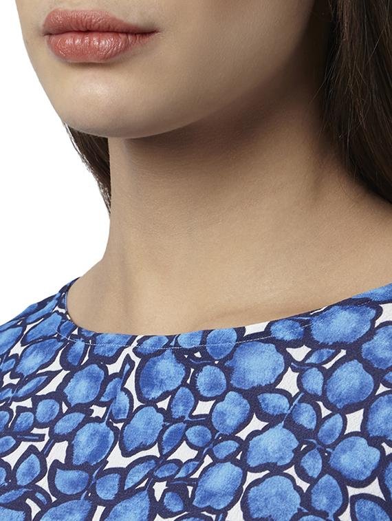 boat neck printed top - 17710773 - Zoom Image - 6