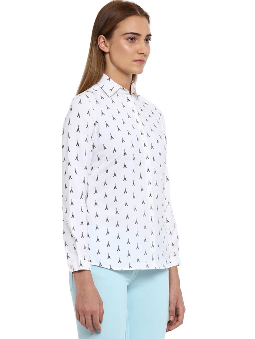 long sleeves printed shirt - 17710774 - Zoom Image - 3