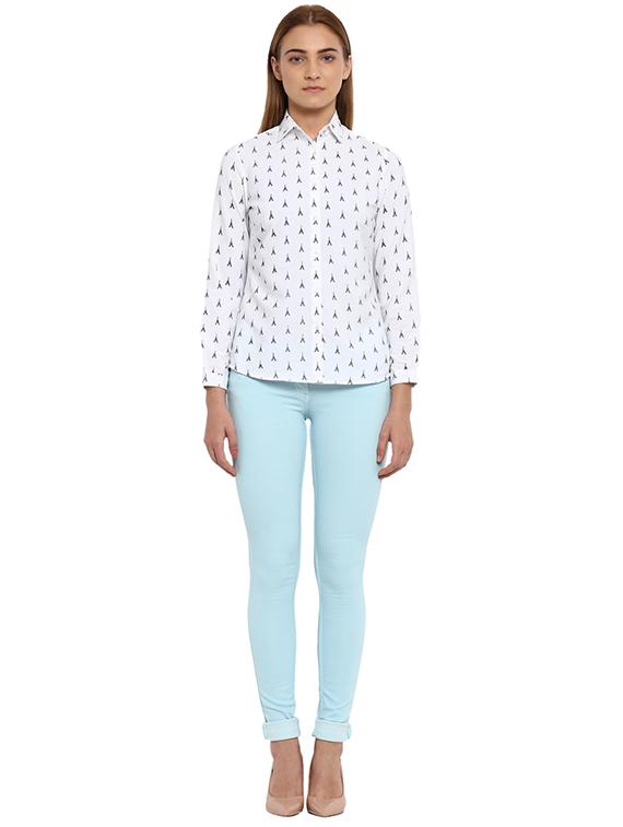 long sleeves printed shirt - 17710774 - Zoom Image - 5