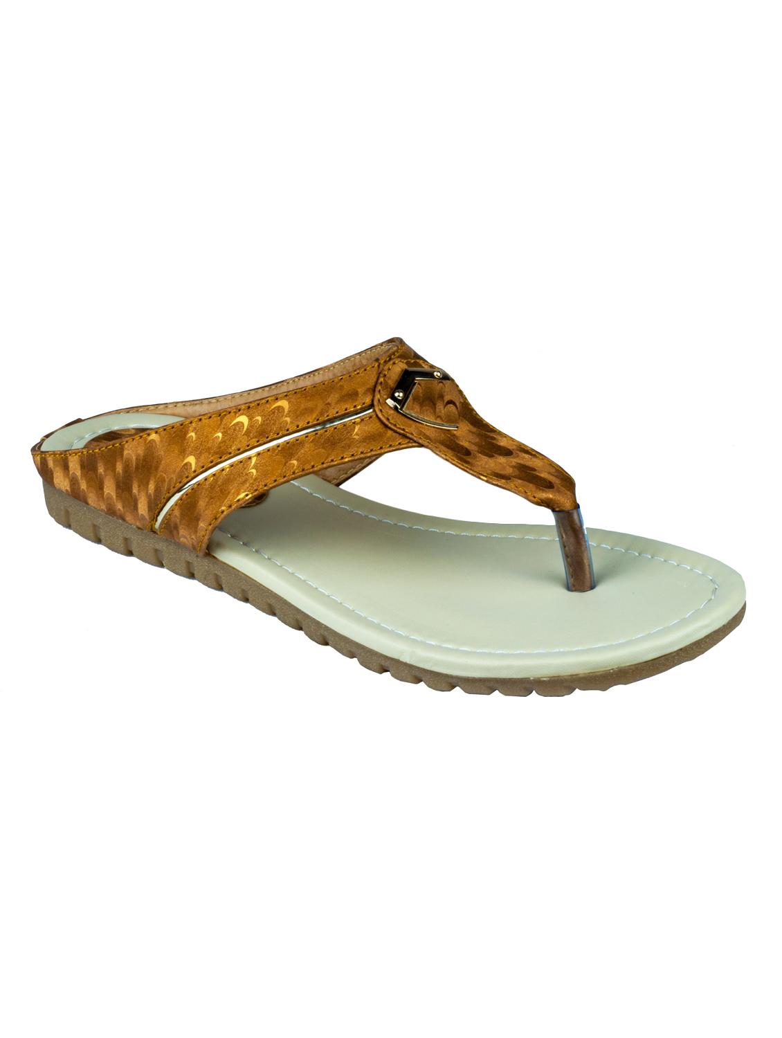tan toe separator sandal - 17710808 - Zoom Image - 1