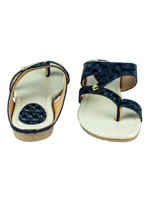 blue toe separator sandal - 17710809 - Standard Image - 3
