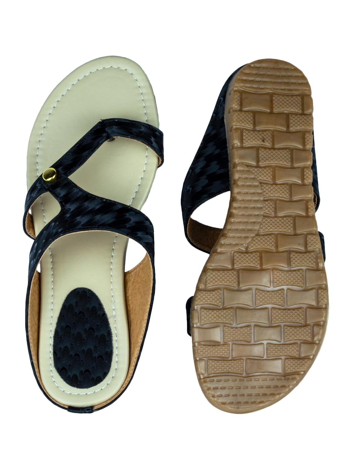 blue toe separator sandal - 17710809 - Zoom Image - 4