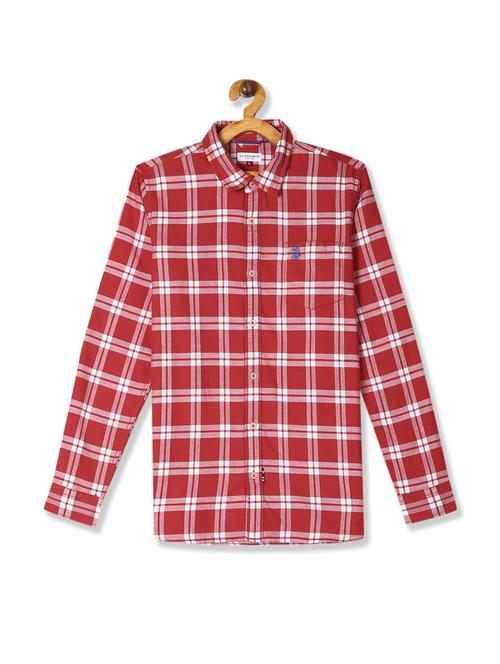 red checkered shirt - 17710925 - Standard Image - 1