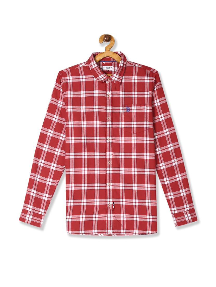 red checkered shirt - 17710925 - Zoom Image - 1