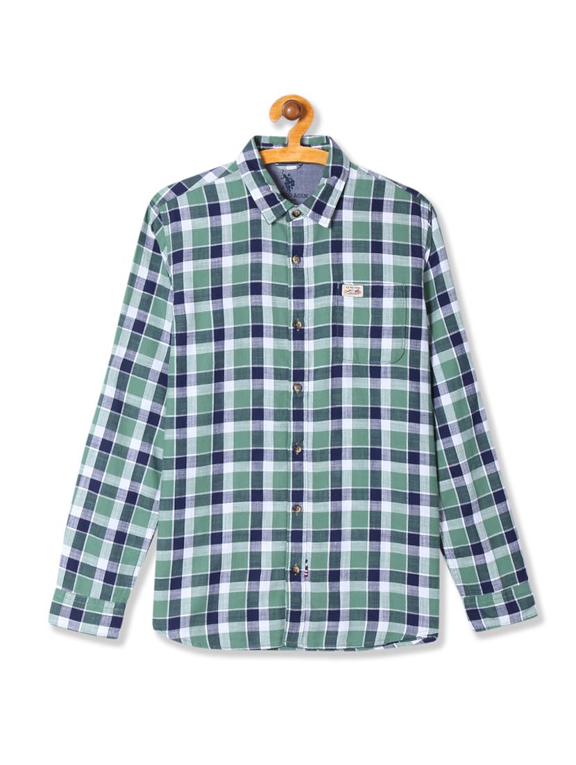 green checkered shirt - 17710928 - Zoom Image - 1
