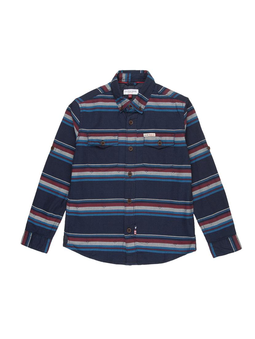 navy blue striped shirt - 17710933 - Zoom Image - 1