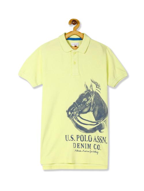 polo neck printed t-shirt - 17710973 - Very Small Image - 1