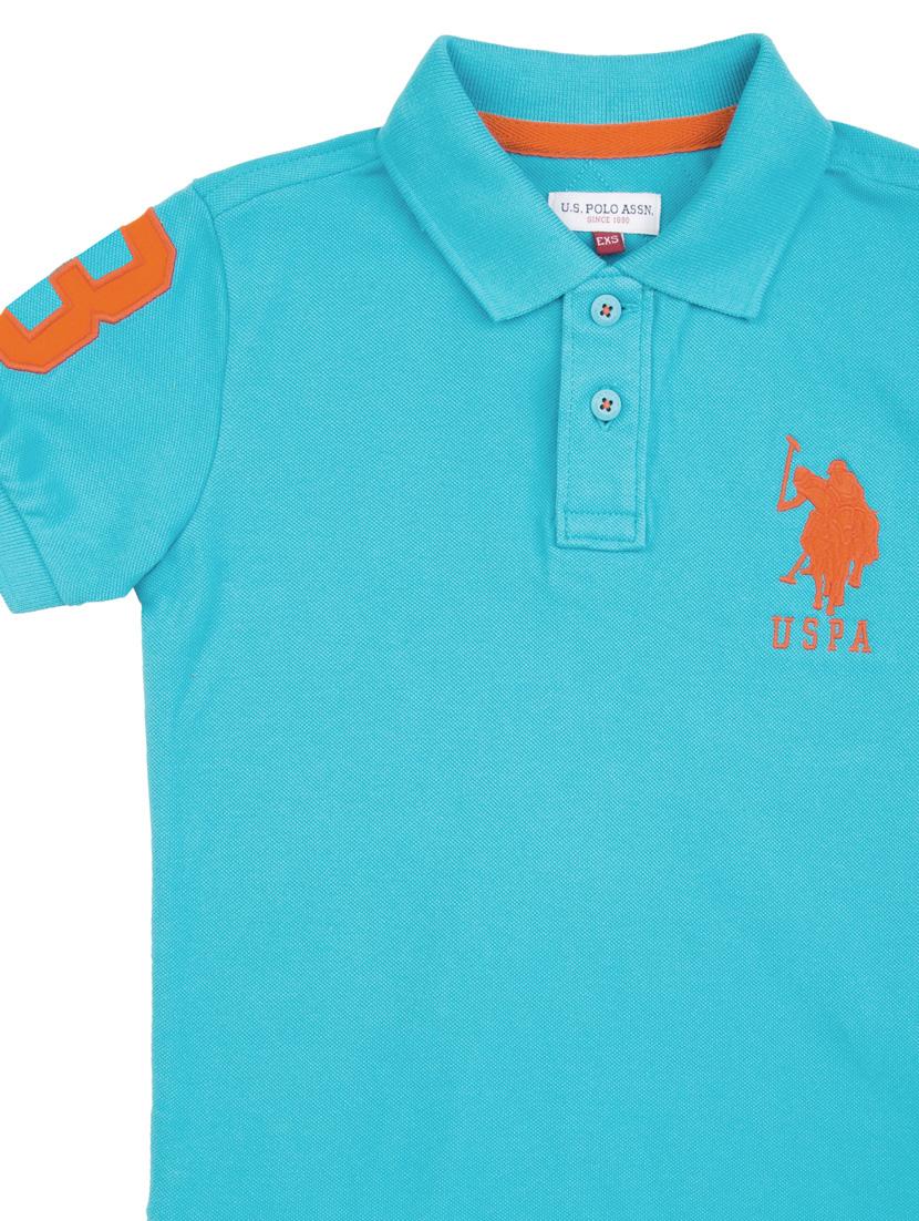 polo neck solid t-shirt - 17710986 - Zoom Image - 3