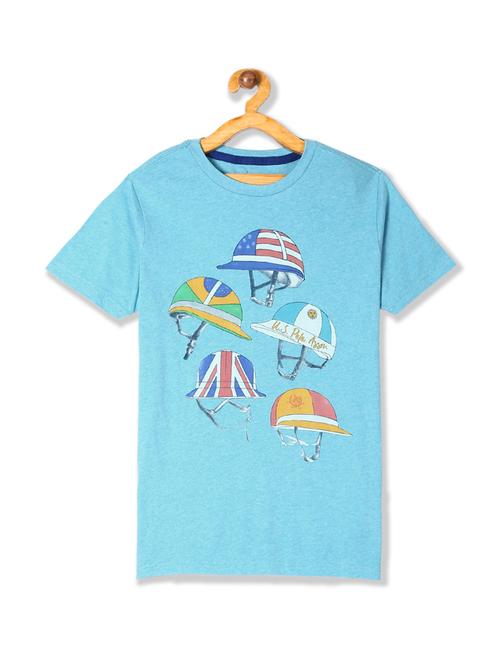 crew neck printed t-shirt - 17710989 - Very Small Image - 1