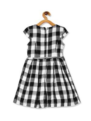 black checkered frock - 17711039 - Standard Image - 2