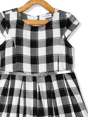 black checkered frock - 17711039 - Standard Image - 3
