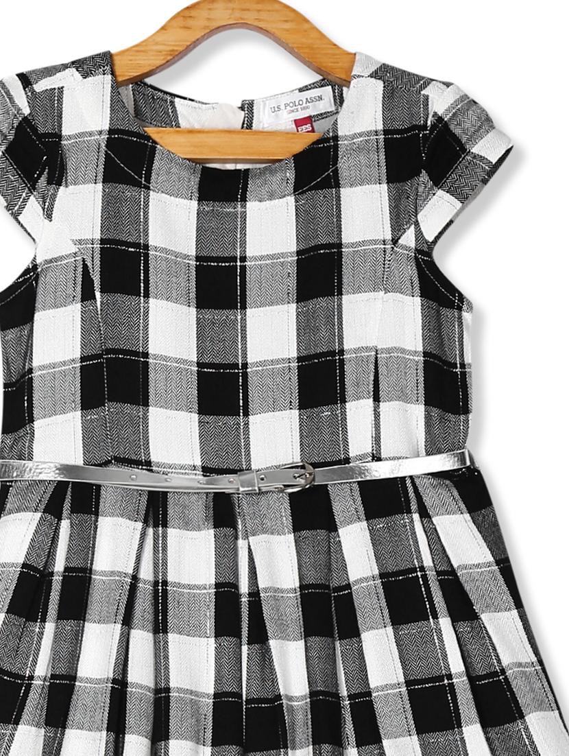 black checkered frock - 17711039 - Zoom Image - 3