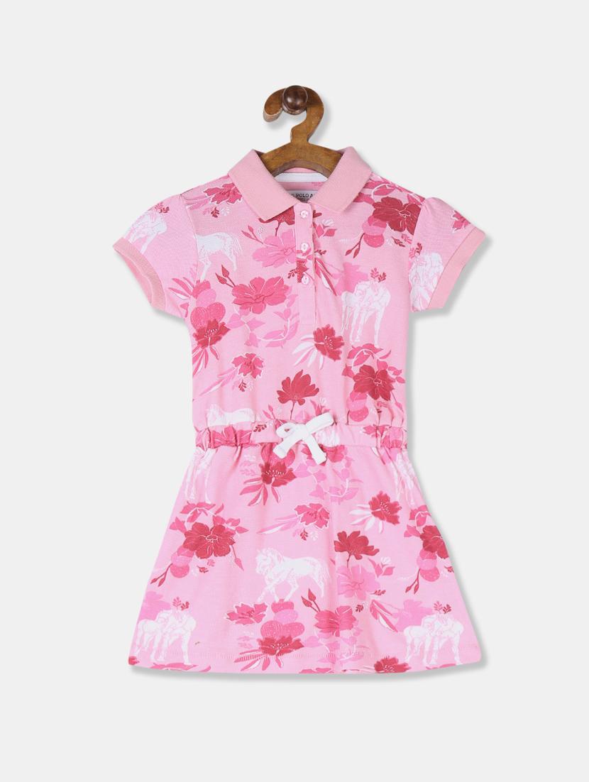pink floral frock - 17711045 - Zoom Image - 1